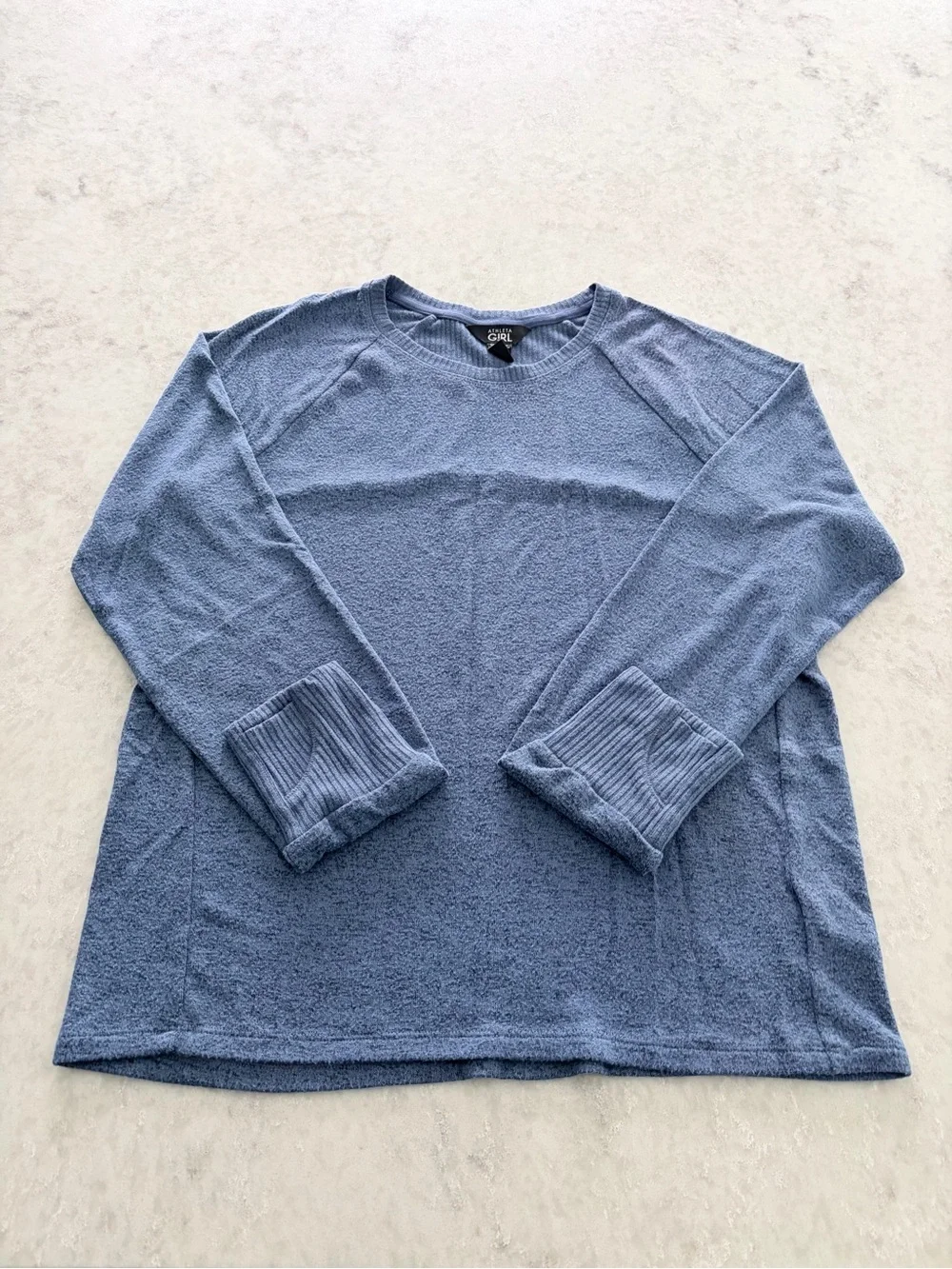 Athleta Girl Blue Sweater + Leggings Outfit Bundle - Size XXL (16)